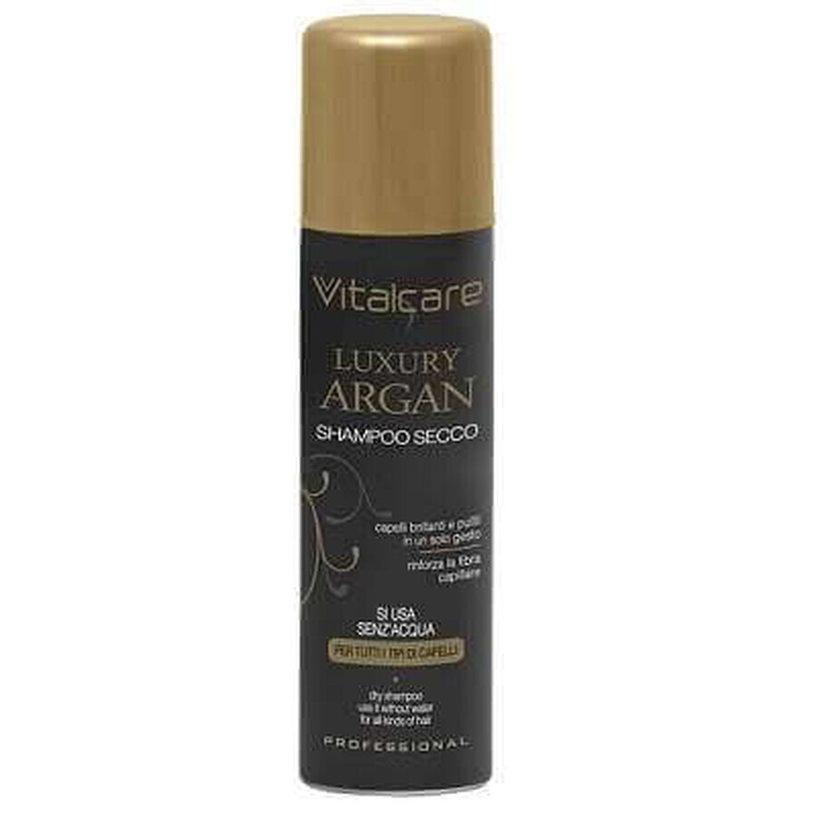 Șampon uscat cu Ulei de Argan Vitalcare, 150 ml, Naturaverde