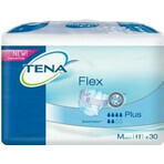 TENA Flex Plus M 1×30 Stück, Inkontinenzslips mit Schnellverschlussbund