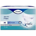 TENA Flex Plus M 1×30 Stück, Inkontinenzslips mit Schnellverschlussbund