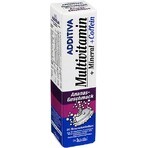 ADDITIVO MULTIVITAMINA + Minerale, Caffeina, Ananas 1×20 tbl, compresse effervescenti