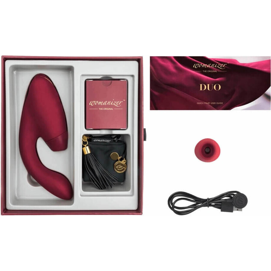 Womanizer DUO BLUEBERRY 1×1 BLUEBERRY DUO 1×1 pc, stimolatore clitorideo