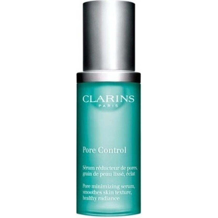 Clarins Pore Control Smoothing and Brightening Facial Serum für vergrößerte Poren 1×30 ml, Gesichtsserum, Gesichtsserum