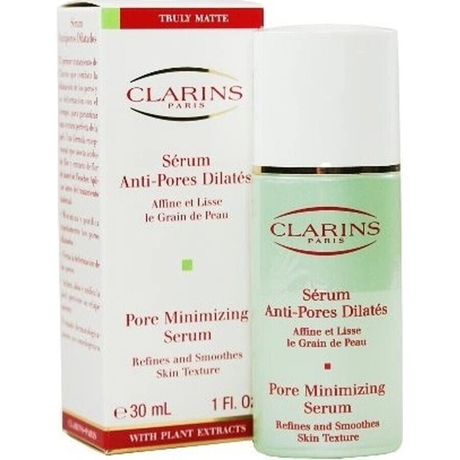 Clarins Pore Control Smoothing and Brightening Facial Serum für vergrößerte Poren 1×30 ml, Gesichtsserum, Gesichtsserum