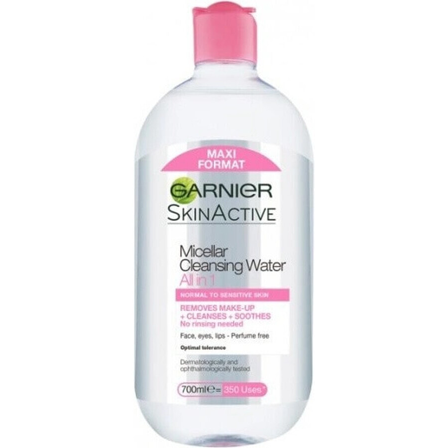 Garnier Agua Micelar 3en1 1×700 ml, agua micelar