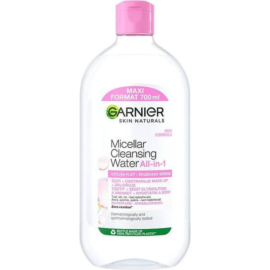 Garnier Agua Micelar 3en1 1×700 ml, agua micelar