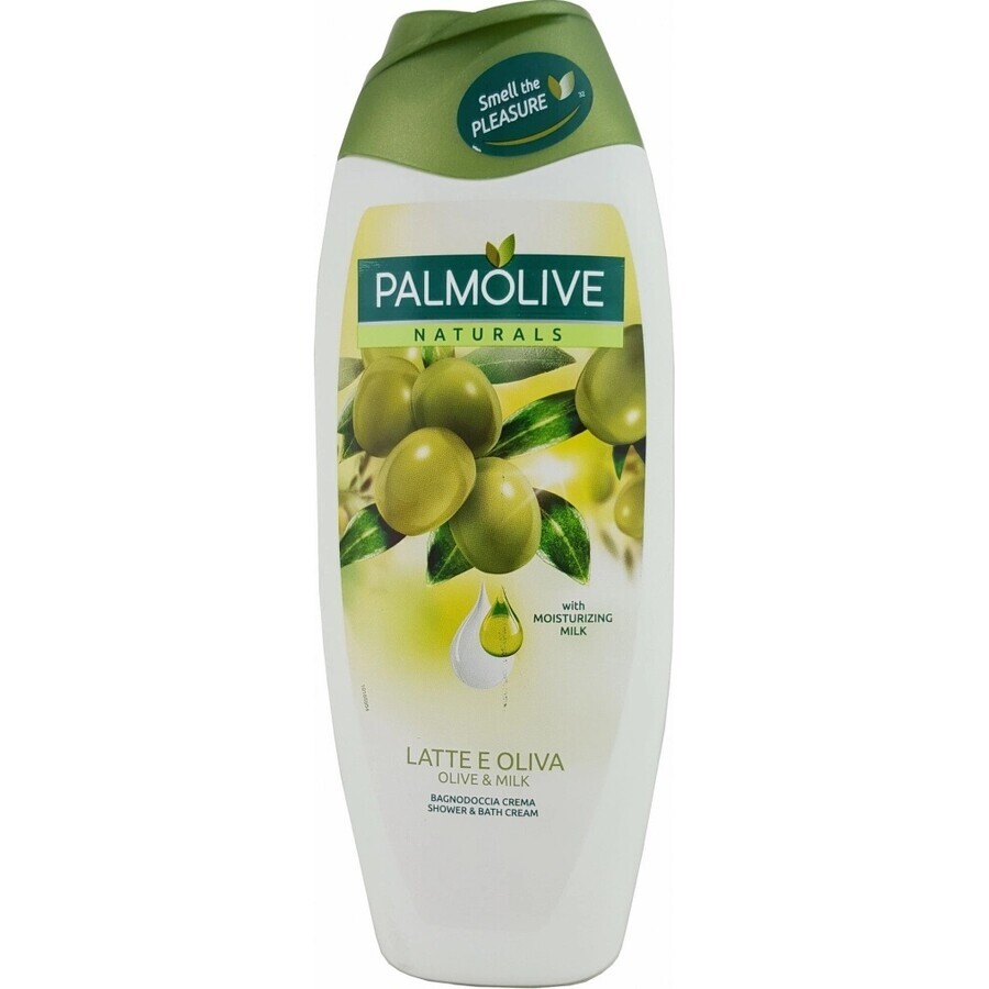 Duschgel Palmolive Nat.Olive Milk 1×250 ml, feuchtigkeitsspendend und pflegend für die Haut