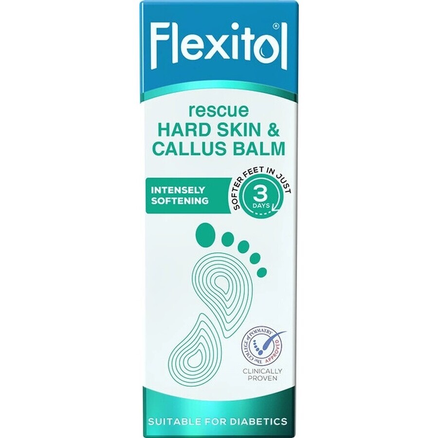 FLEXITOL CALLUS für Blasen und faltige Haut 1×56 g, Entfernung von Blasen, abgestorbener und schuppiger Haut