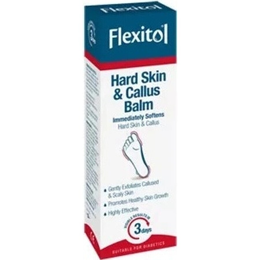 FLEXITOL CALLUS für Blasen und faltige Haut 1×56 g, Entfernung von Blasen, abgestorbener und schuppiger Haut