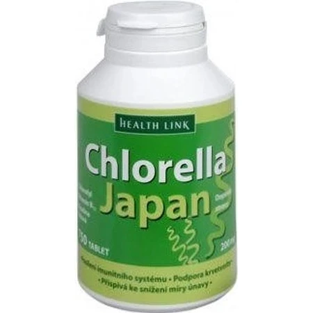 Health Link CHLORELLA JAPAN 1×750 tbl, chlorella: ceny i cechy