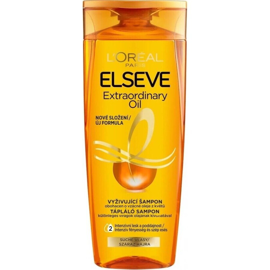 ELSEVE EXTRAORDINALY OIL 1×250 ml, Shampoo für trockenes Haar