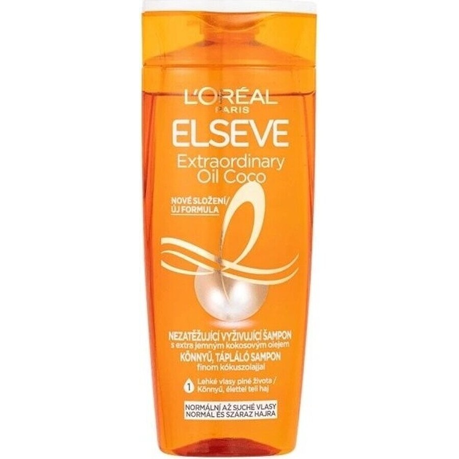 ELSEVE EXTRAORDINALY OIL 1×250 ml, Shampoo für trockenes Haar