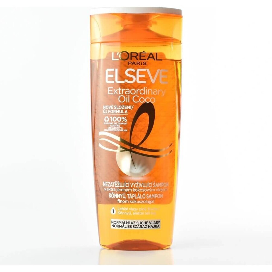 ELSEVE EXTRAORDINALY OIL 1×250 ml, Shampoo für trockenes Haar