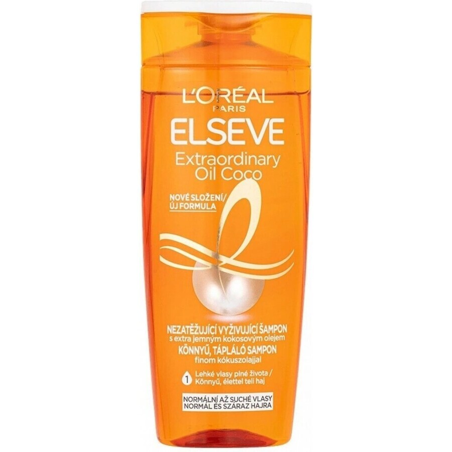 ELSEVE EXTRAORDINALY OIL 1×250 ml, Shampoo für trockenes Haar