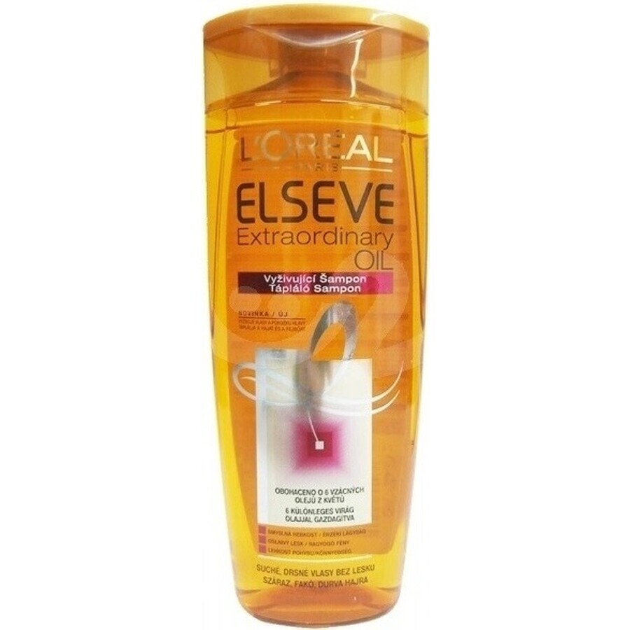 ELSEVE EXTRAORDINALY OIL 1×250 ml, Shampoo für trockenes Haar