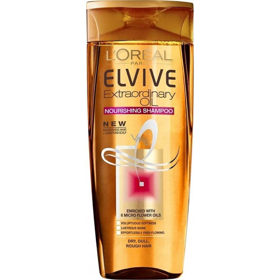 ELSEVE EXTRAORDINALY OIL 1×250 ml, Shampoo für trockenes Haar