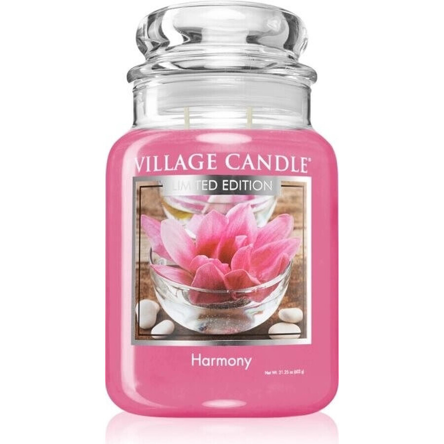 Vela perfumada Village Candle en vidrio - Harmony - Harmony, grande 1×1 ud.