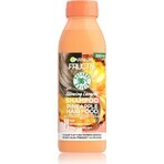 Garnier Fructis Hair Food Champú abrillantador a la piña para cabello largo, 350 ml 1×350 ml, Champú abrillantador