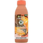 Garnier Fructis Hair Food Champú abrillantador a la piña para cabello largo, 350 ml 1×350 ml, Champú abrillantador