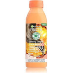 Garnier Fructis Hair Food Champú abrillantador a la piña para cabello largo, 350 ml 1×350 ml, Champú abrillantador