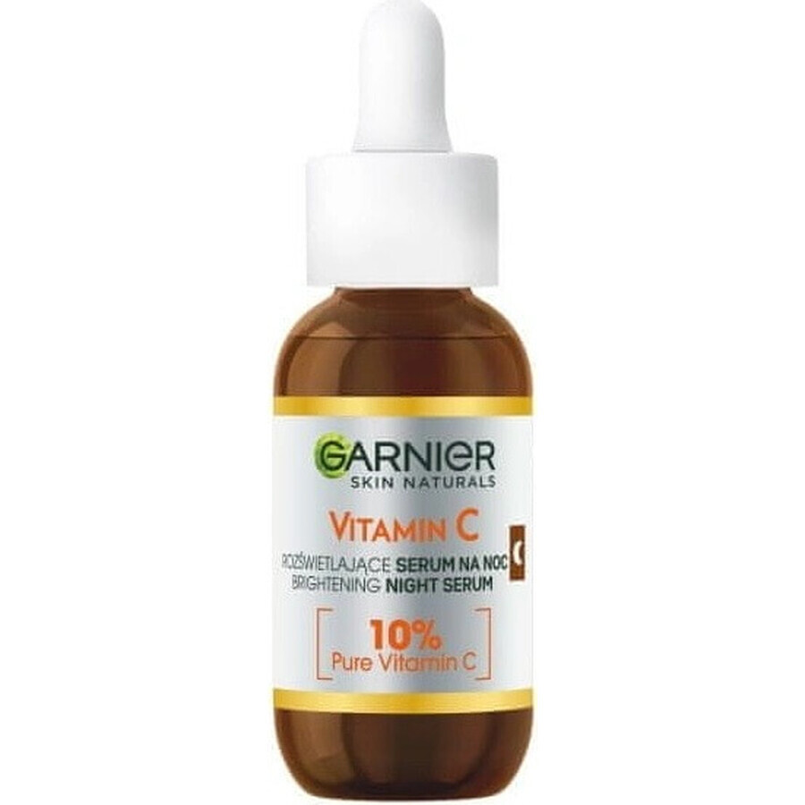 Garnier Skin Naturals Siero Notte Illuminante con Vitamina C, 30 ml 1×30 ml, siero notte