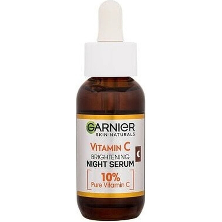 Garnier Skin Naturals Siero Notte Illuminante con Vitamina C, 30 ml 1×30 ml, siero notte