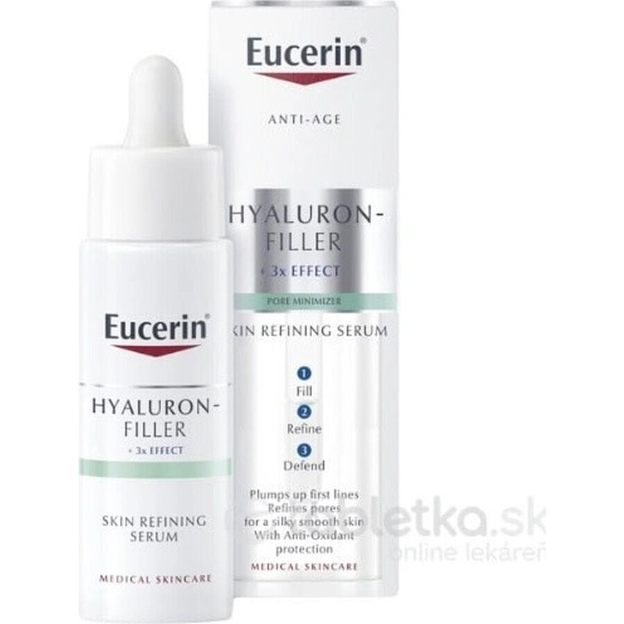 Eucerin HYALURON-FILLER SÉRUM AFINADOR DE LA PIEL 1×30 ml, antiedad, sérum refinador