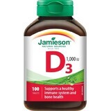 JAMIESON VITAMIN D3 1000 IU 1×100 tbl, Nahrungsergänzungsmittel