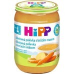 ORGANIC HIPP ORGANIC VEGETABLE SOUP With turkey meat 1×190g, garnish, vegetable soup