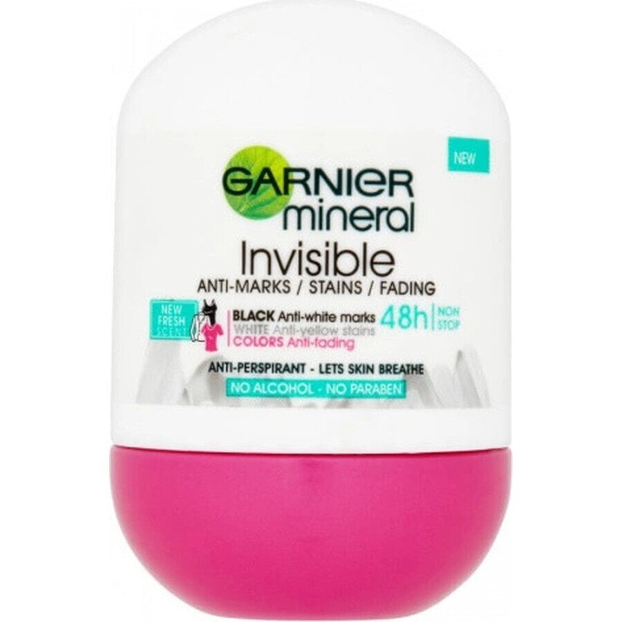 Garnier Bola Invisible Antitranspirante 1×50 ml, roll-on