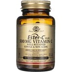 Solgar Ester-C plus 500 mg de vitamine C non acide avec complexe de bioflavonoïdes 50 gélules 1×50 cps, complément alimentaire