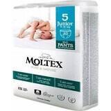 Moltex Pure & Nature Stretch Diaper Panties Junior 9 -14 kg 1×20 pcs, diaper pants