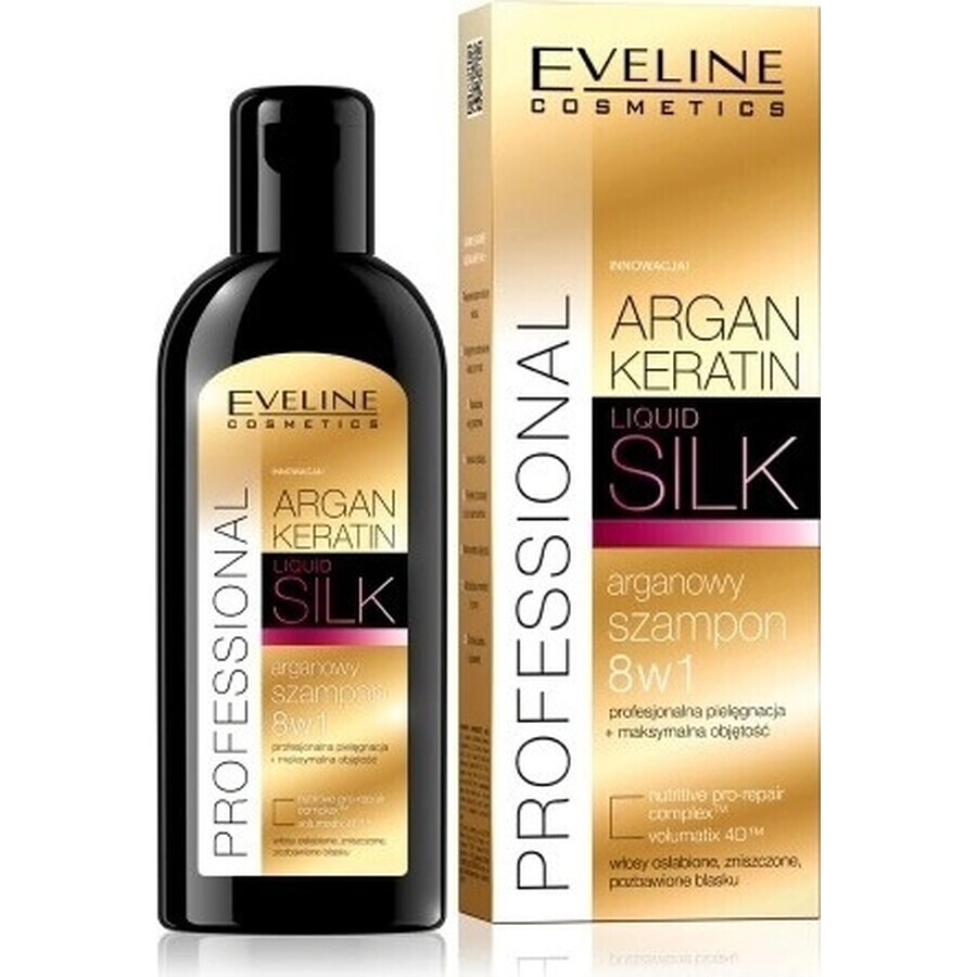 EVELINE Argan Shampoo + Keratin 8in1 150ml 1×150 ml, Shampoo