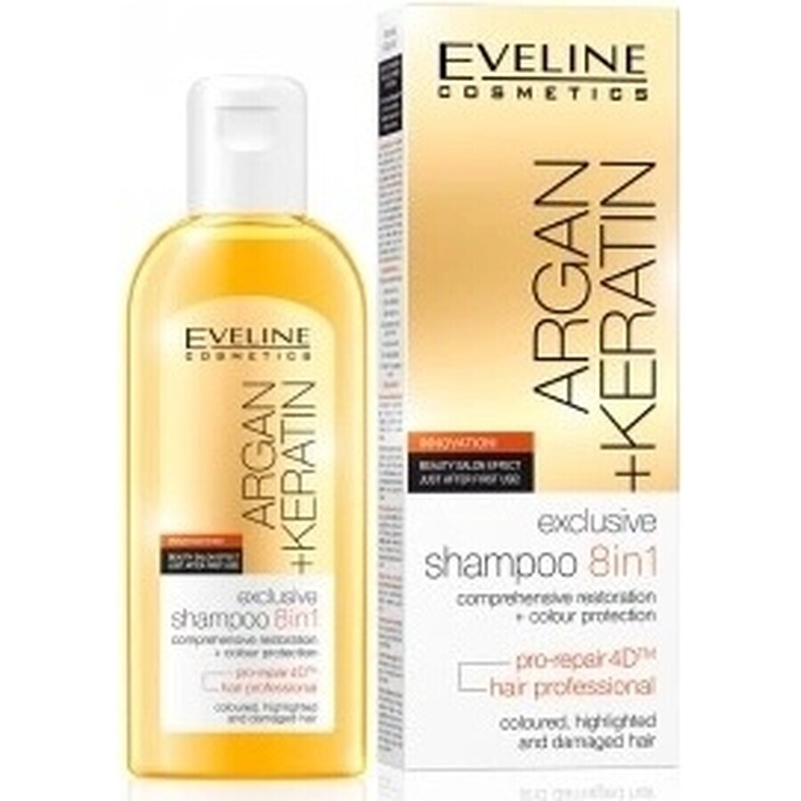 EVELINE Argan Shampoo + Keratin 8in1 150ml 1×150 ml, Shampoo