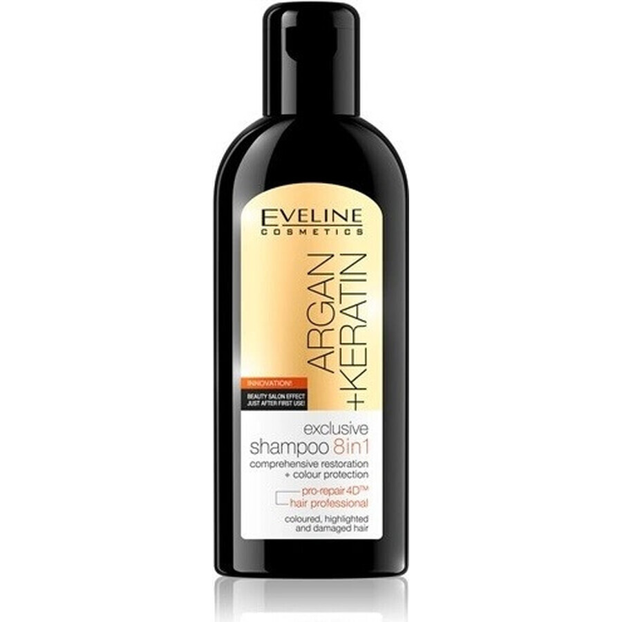 EVELINE Argan Shampoo + Keratin 8in1 150ml 1×150 ml, Shampoo