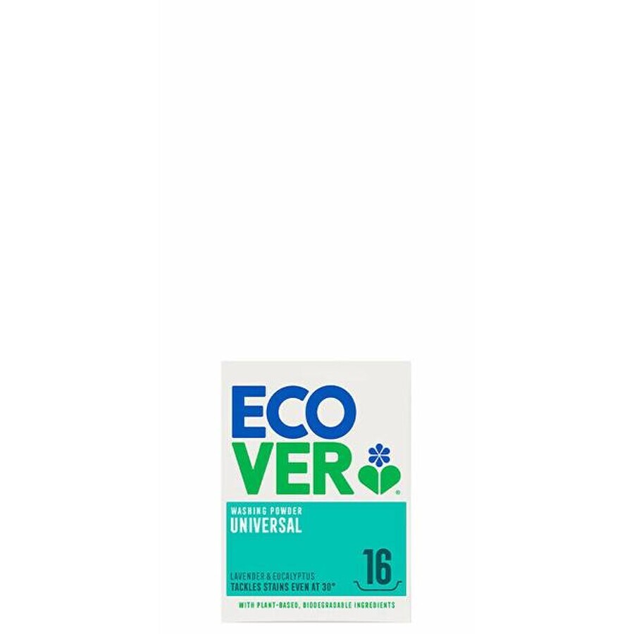 ECOVER Washing Powder Uni 1x16 PD, Washing powder