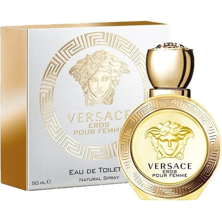 Versace Eros Eros Pour Femme Edt 50ml 1×50 ml, Eau de Toilette