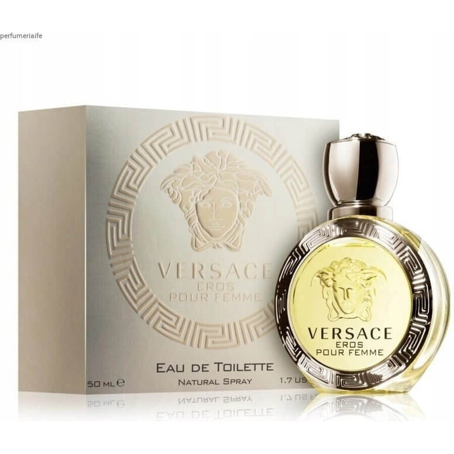 Versace Eros Eros Pour Femme Edt 50ml 1×50 ml, Eau de Toilette