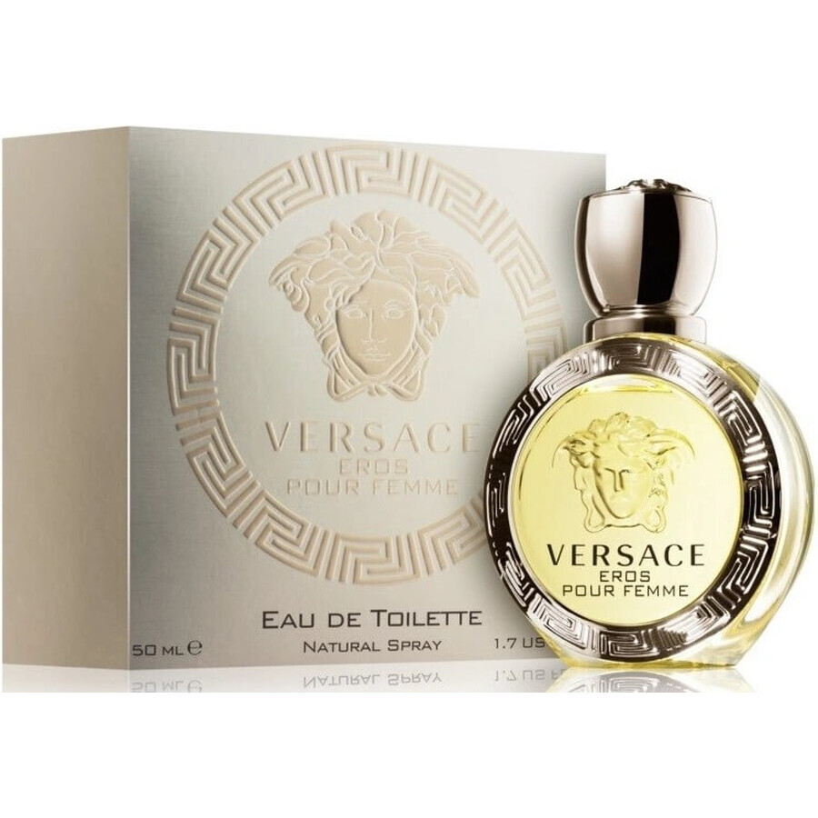 Versace Eros Eros Pour Femme Edt 50ml 1×50 ml, Eau de Toilette