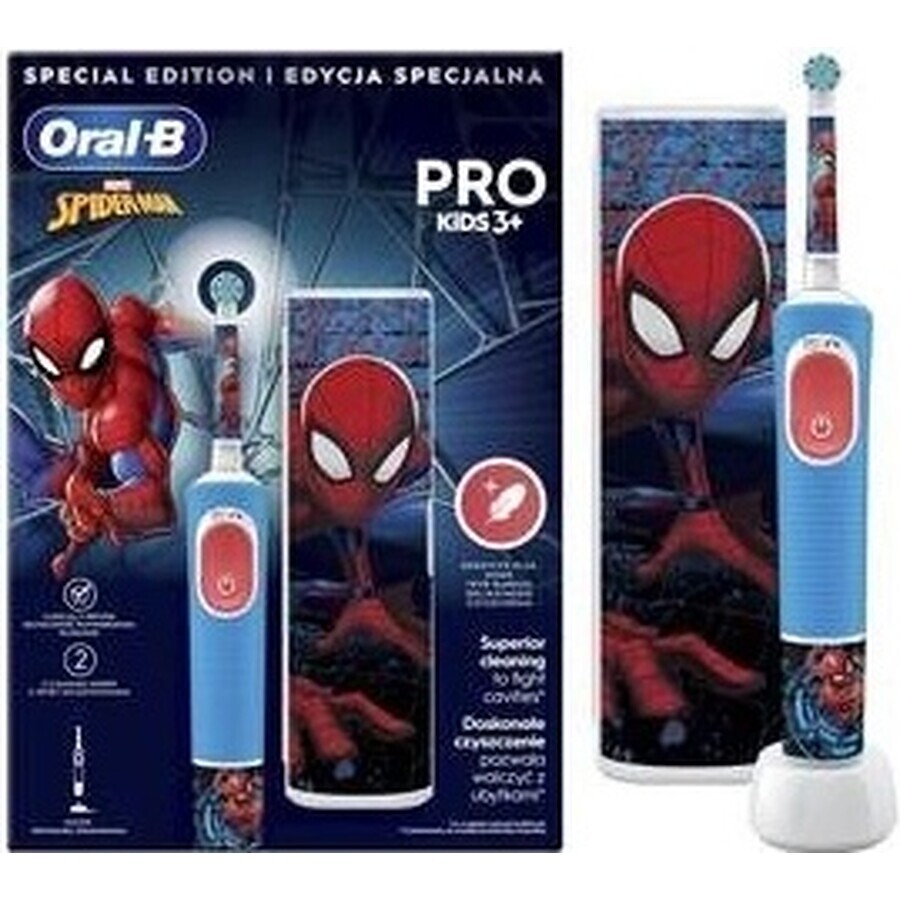 Oral B EK Pro Junior 3+ Spiderman 1×1 elektrische tandenborstel