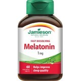 JAMIESON MELATONIN 1 MG 1×60 Stück, Nahrungsergänzungsmittel