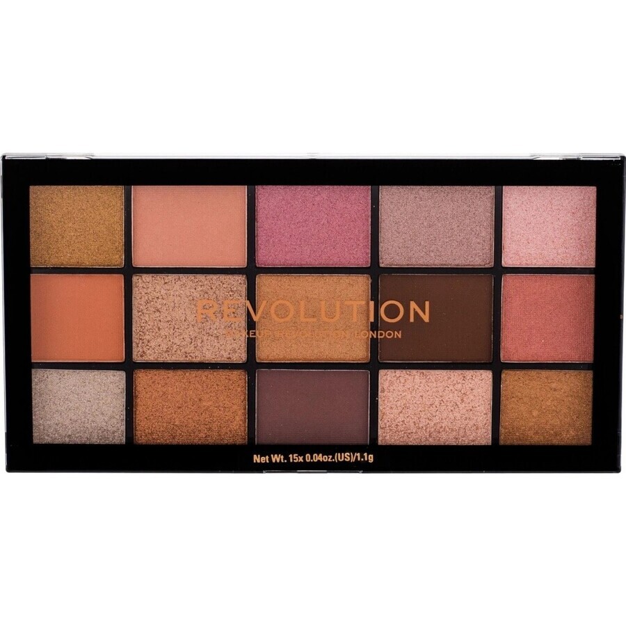 Revolution, Re-Loaded Basic Mattes, 1×16.50 g eyeshadow palette, eyeshadow palette