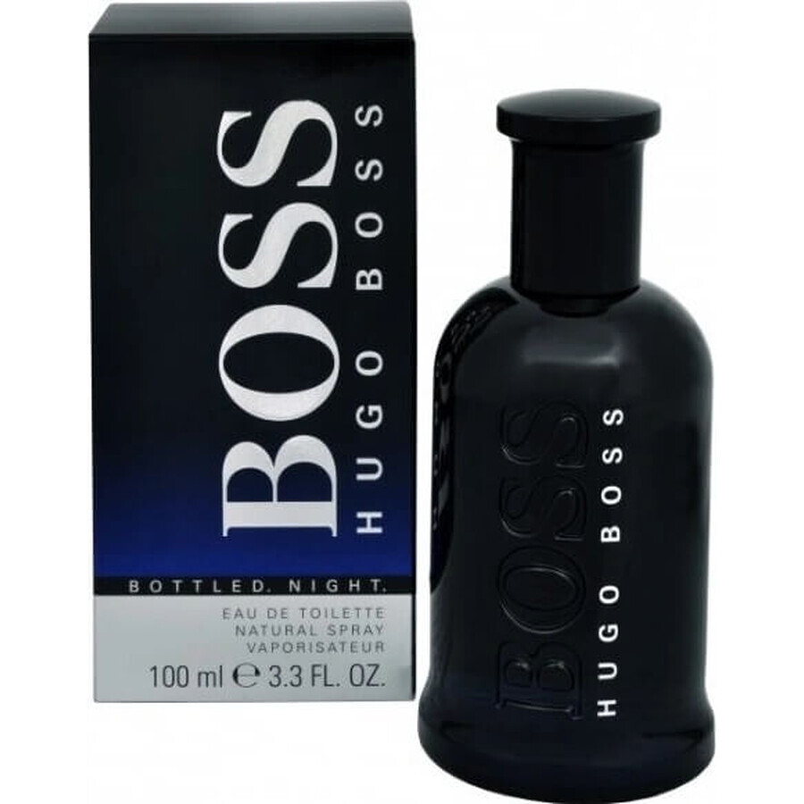 Hugo Boss No 6 Bottled Night Edt 100ml 1×100 ml, Eau de Toilette