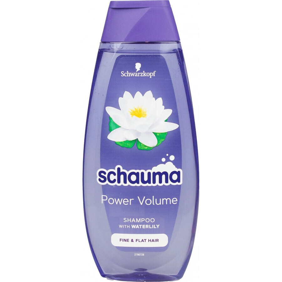 Schauma Power Volumen Shampoo 48H 1×400 ml 1×400 ml, Shampoo