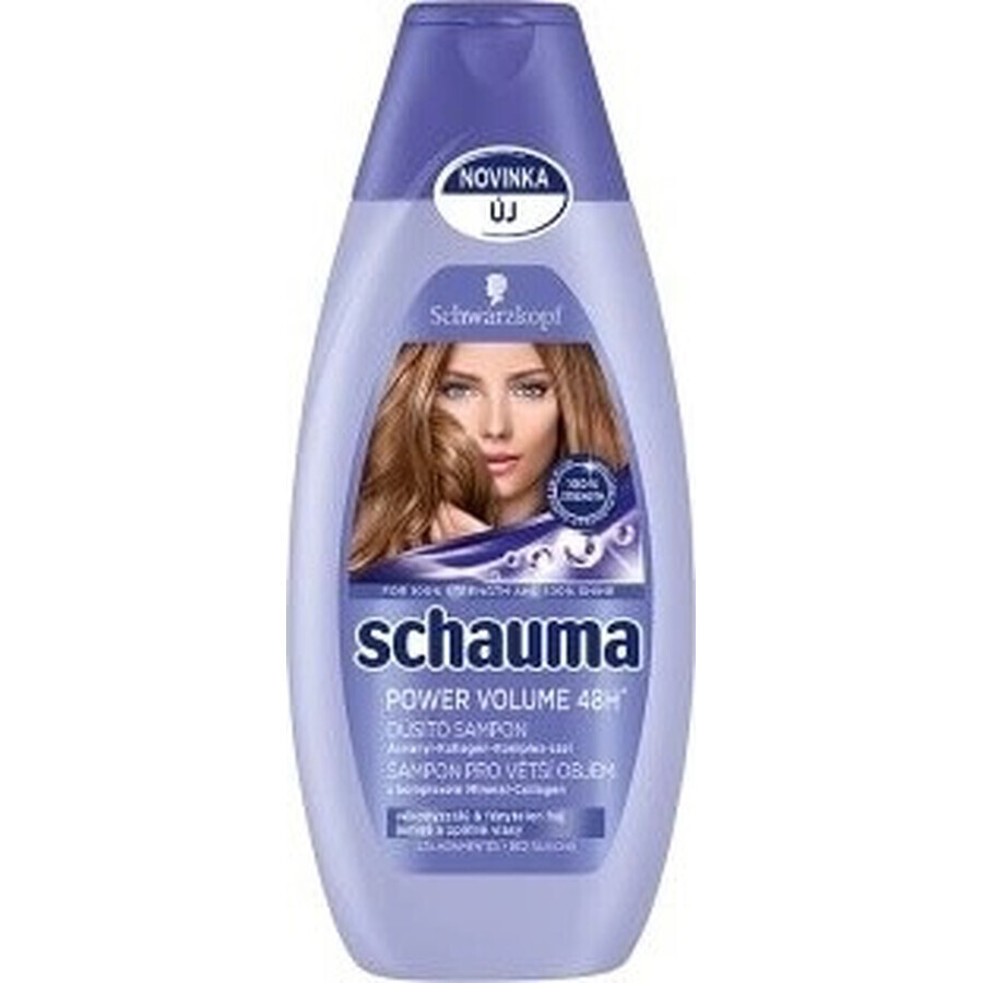 Schauma Power Volumen Shampoo 48H 1×400 ml 1×400 ml, Shampoo