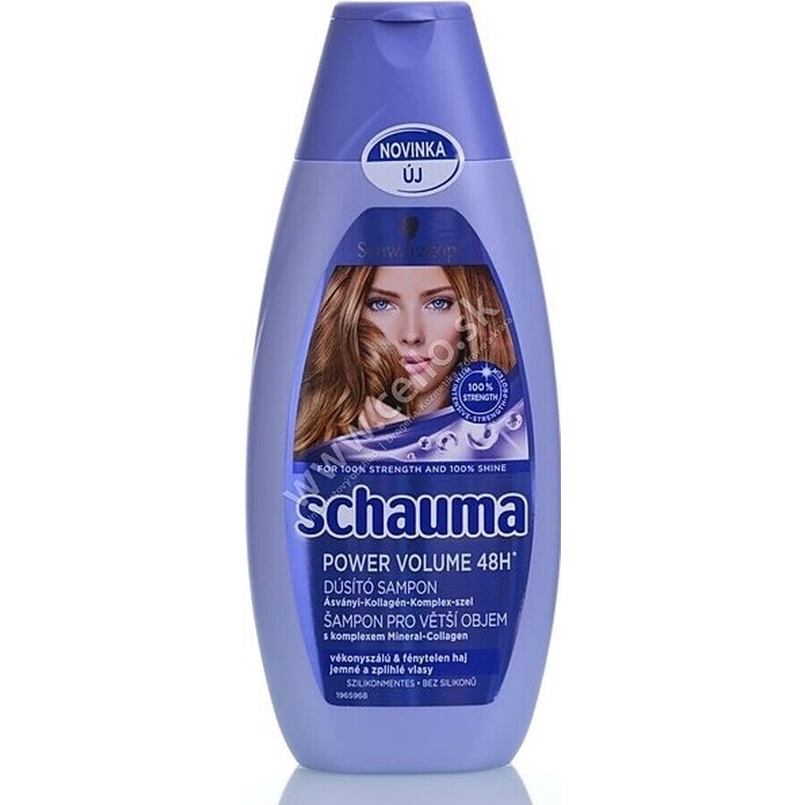 Schauma Power Volumen Shampoo 48H 1×400 ml 1×400 ml, Shampoo