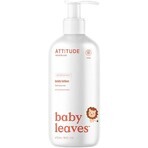 ATTITUDE Baby Blätter Birnensaft aromatisierte Körperlotion 1×473 ml, Körperlotion für Kinder