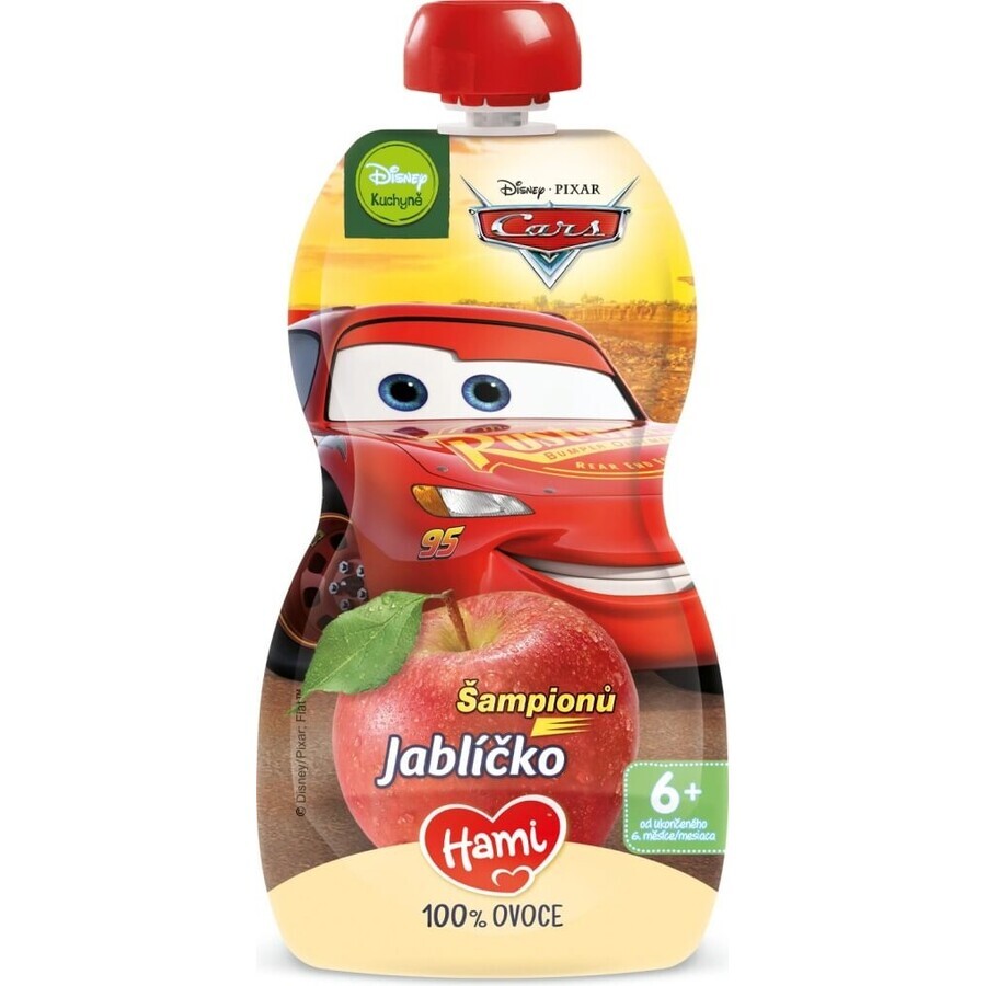 HAMI Disney Disney Cars capsulă Apple 1×110 g, capsulă de fructe