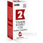 VIRDE VITAMIN VITAMIN K2 MK7 + D3 tbl 1x60 Stück