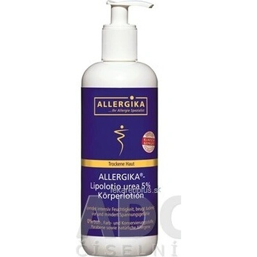 ALLERGIKA Lipolotio urea 5% 1×200 ml, Creme für atopische Haut