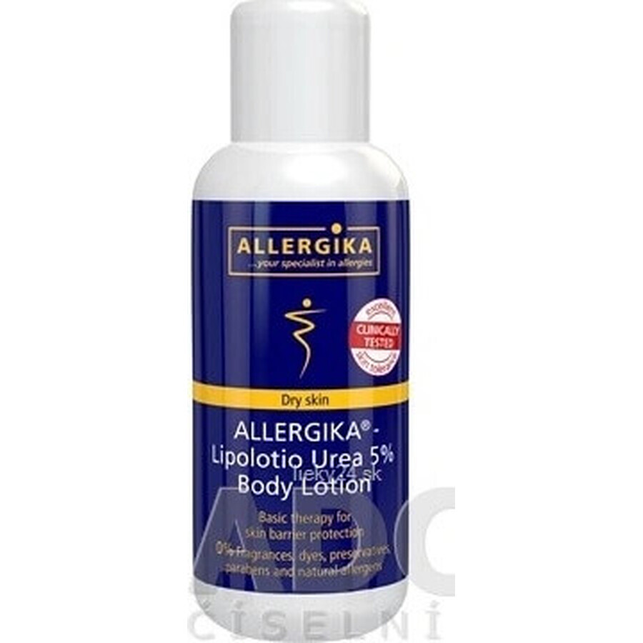 ALLERGIKA Lipolotio urea 5% 1×200 ml, Creme für atopische Haut